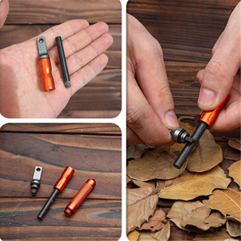 Ferro Rod Striker - New Waterproof Portable Flint Emergency Fire
