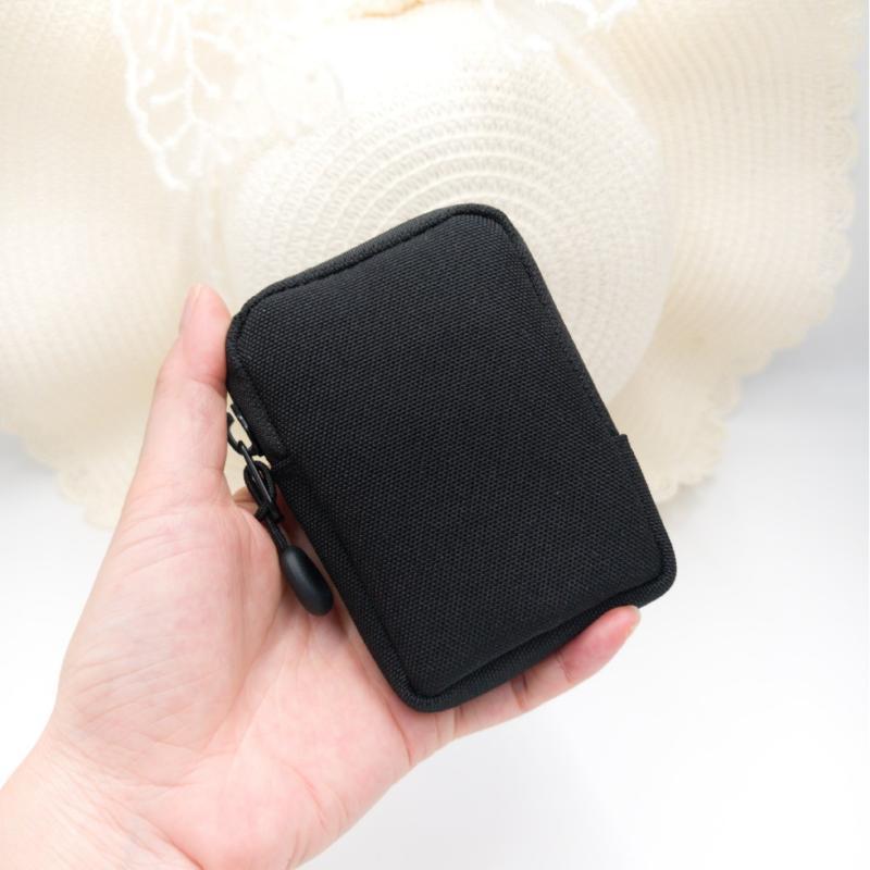 Edc Carry Coins - Mini EDC Polyester Pouch Portable Coin