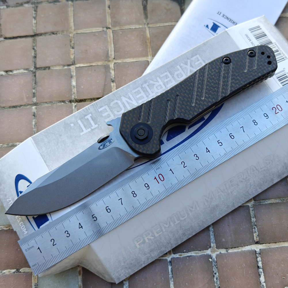 Pocket Knife Ceramic - Emerson Style 0630CF 0630 Carbon Fiber