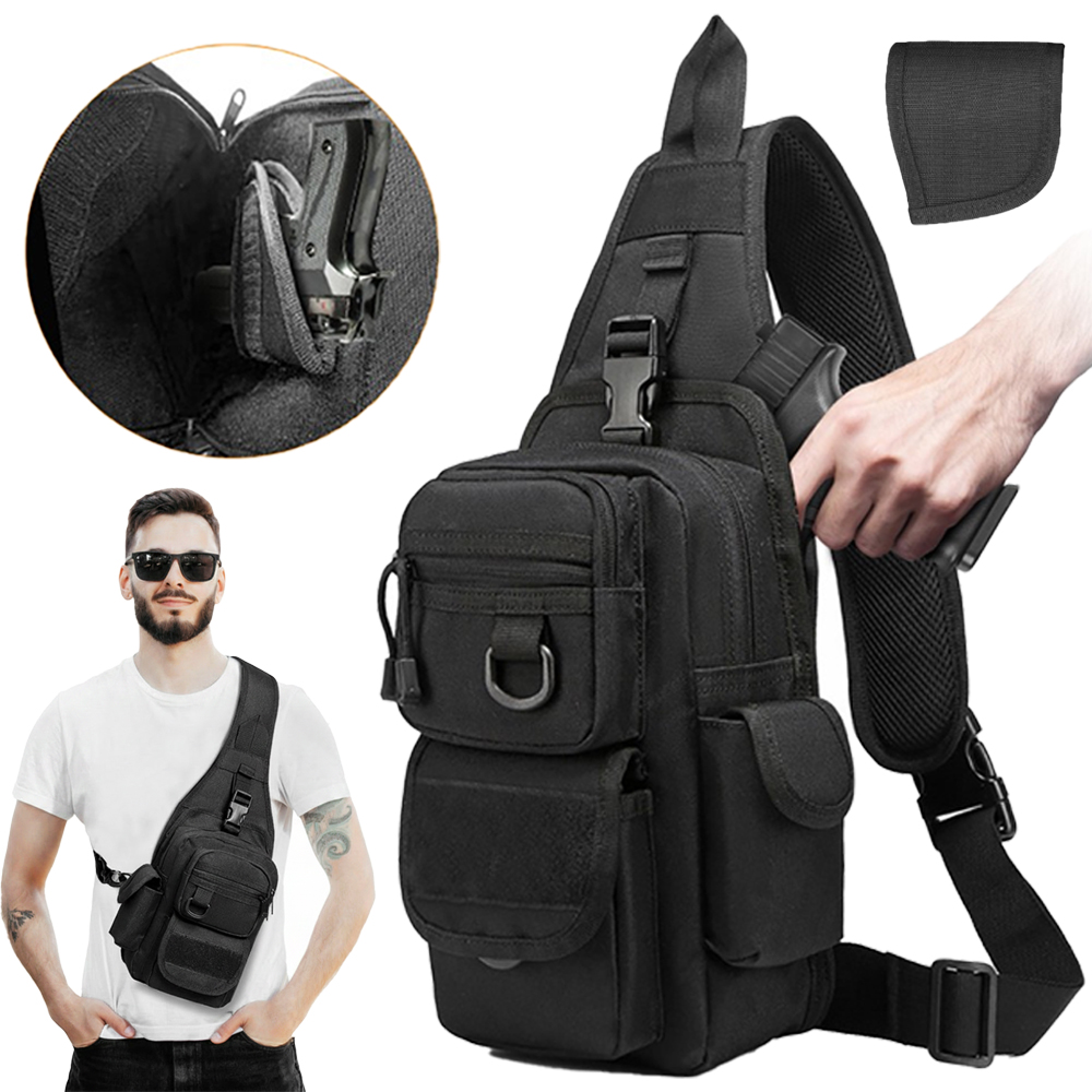 Edc Concealed Carry Backpack - Tactical Pistol Bag Concealed Carry Gun