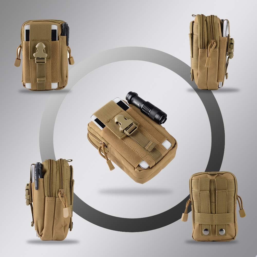 Tactical Molle Belt Pouch Mili - đánh giá và giá Edc Carry Pocket