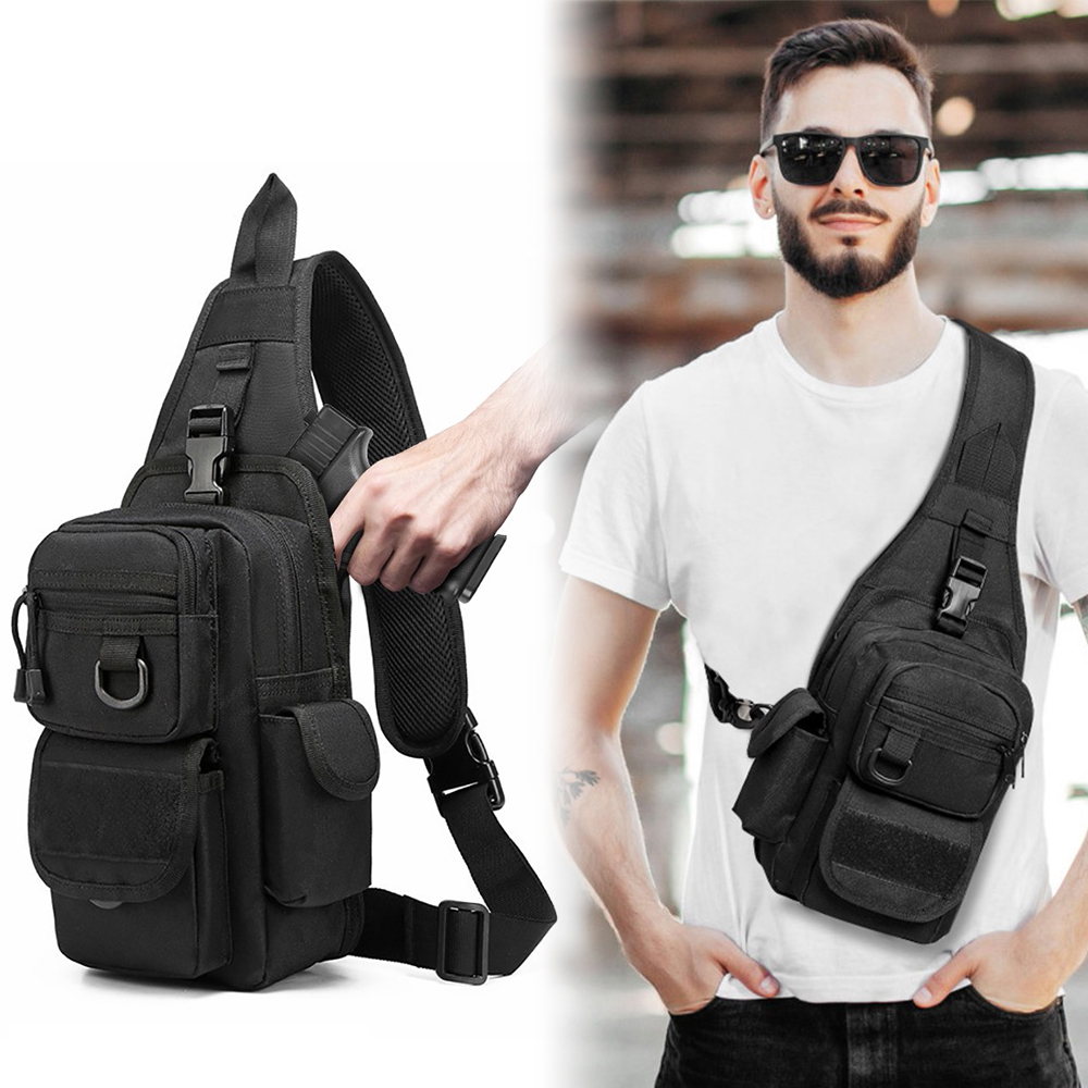 Tactical Pistol Bag Carry Gun  - đánh giá và giá Edc Concealed Carry Backpack