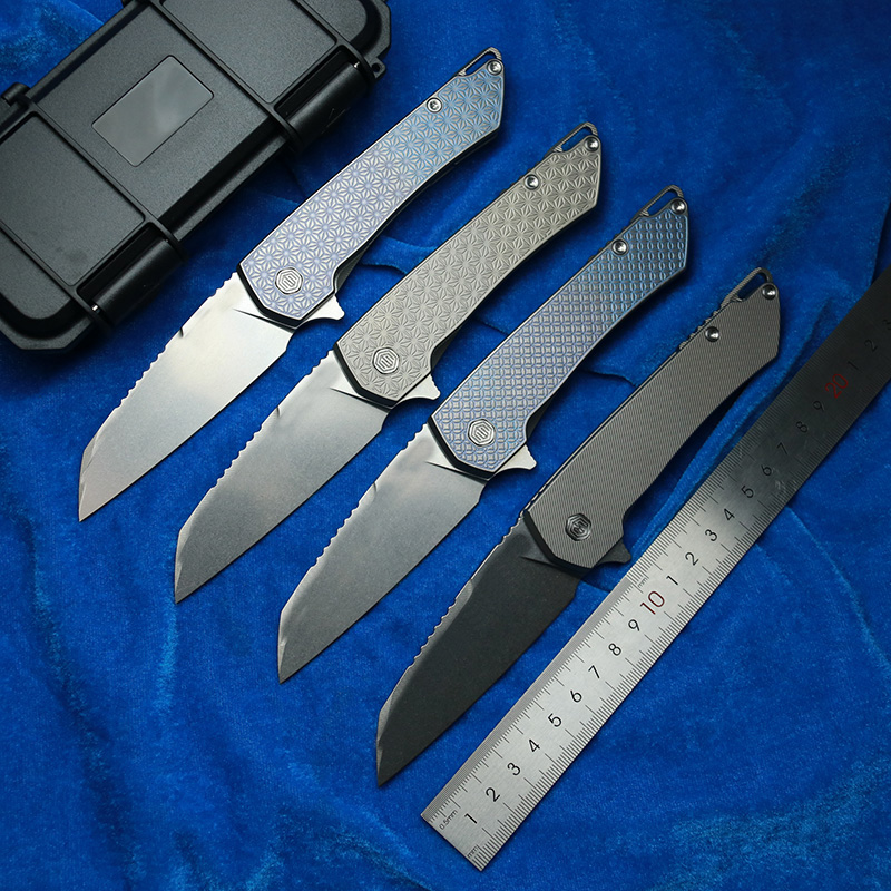 2026 LEMIFSHE Mojave Titanium  - đánh giá và giá Pocket Knife Ceramic