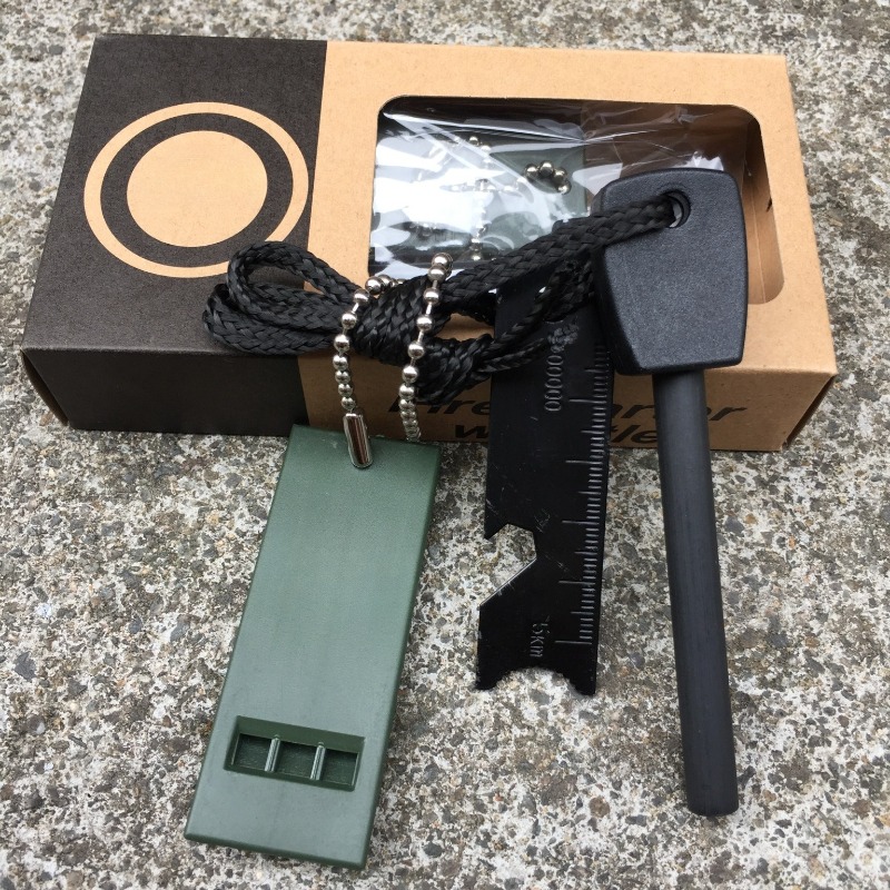 Outdoor Survival Fire Starter  - đánh giá và giá Ferro Rod Striker