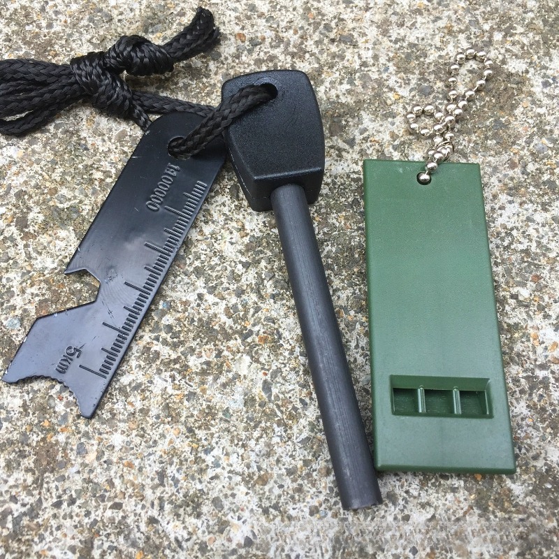 Outdoor Survival Fire Starter  - đánh giá và giá Ferro Rod Striker