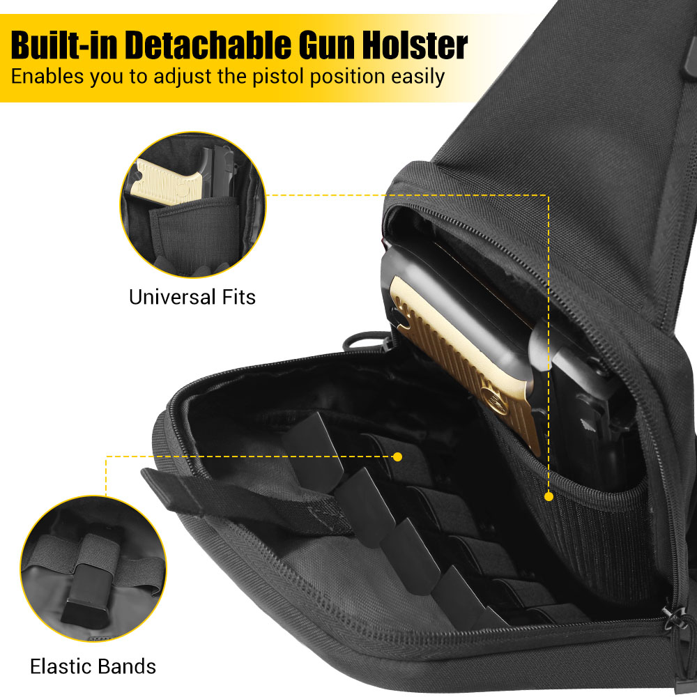 Tactical Pistol Gun Bag Concea - đánh giá và giá Edc Carry Pistols
