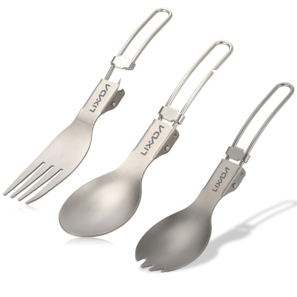 Lixada Titanium Folding Fork U - đánh giá và giá Edc Everyday Carry Knives