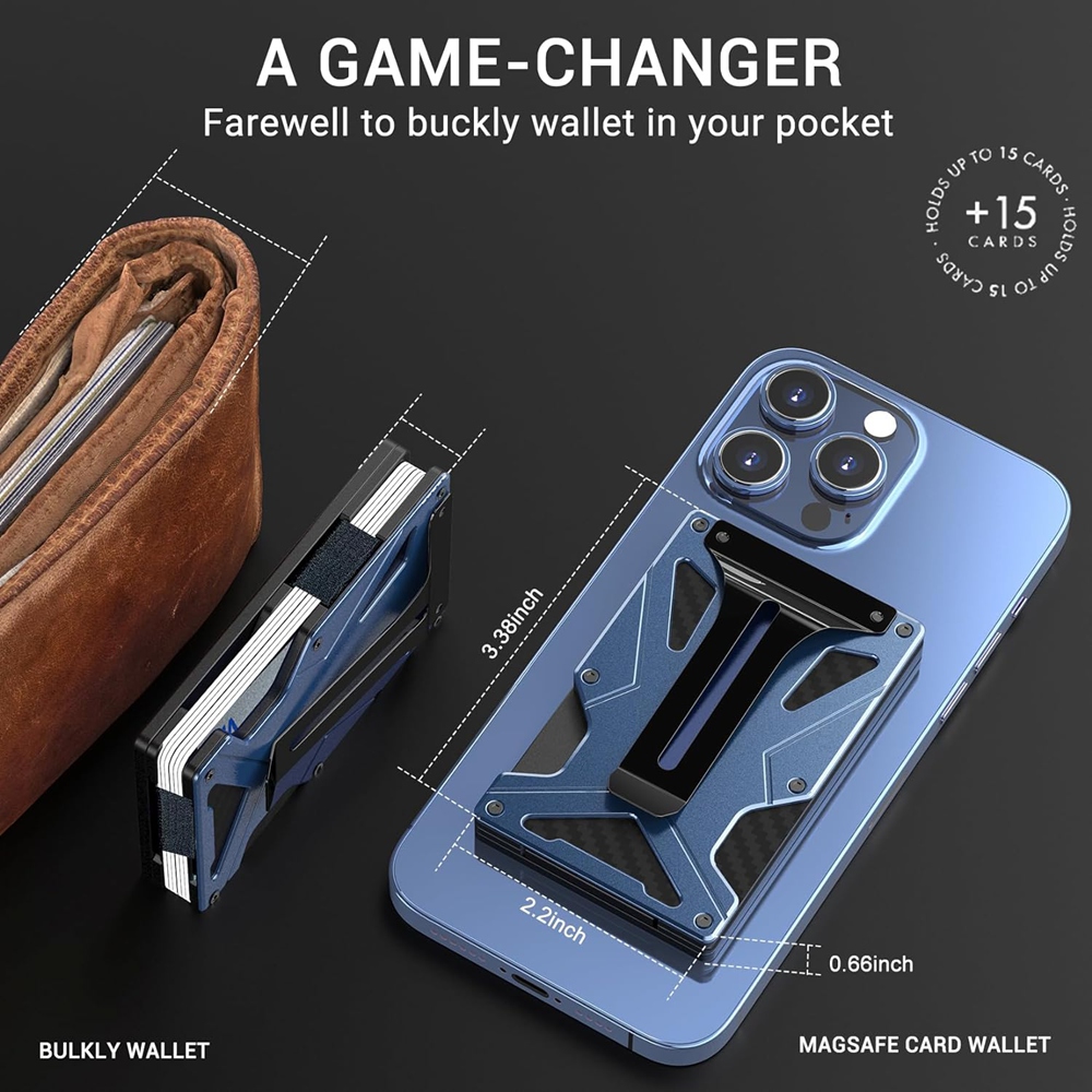 Magnetic Phone Wallet Compatib - đánh giá và giá Money Clip Magnetic