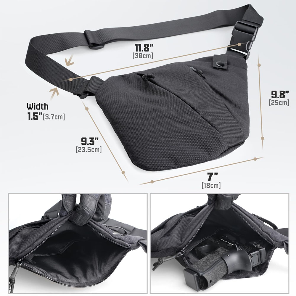 Tactical Concealed Gun Carry B - đánh giá và giá Edc Carry Pistols