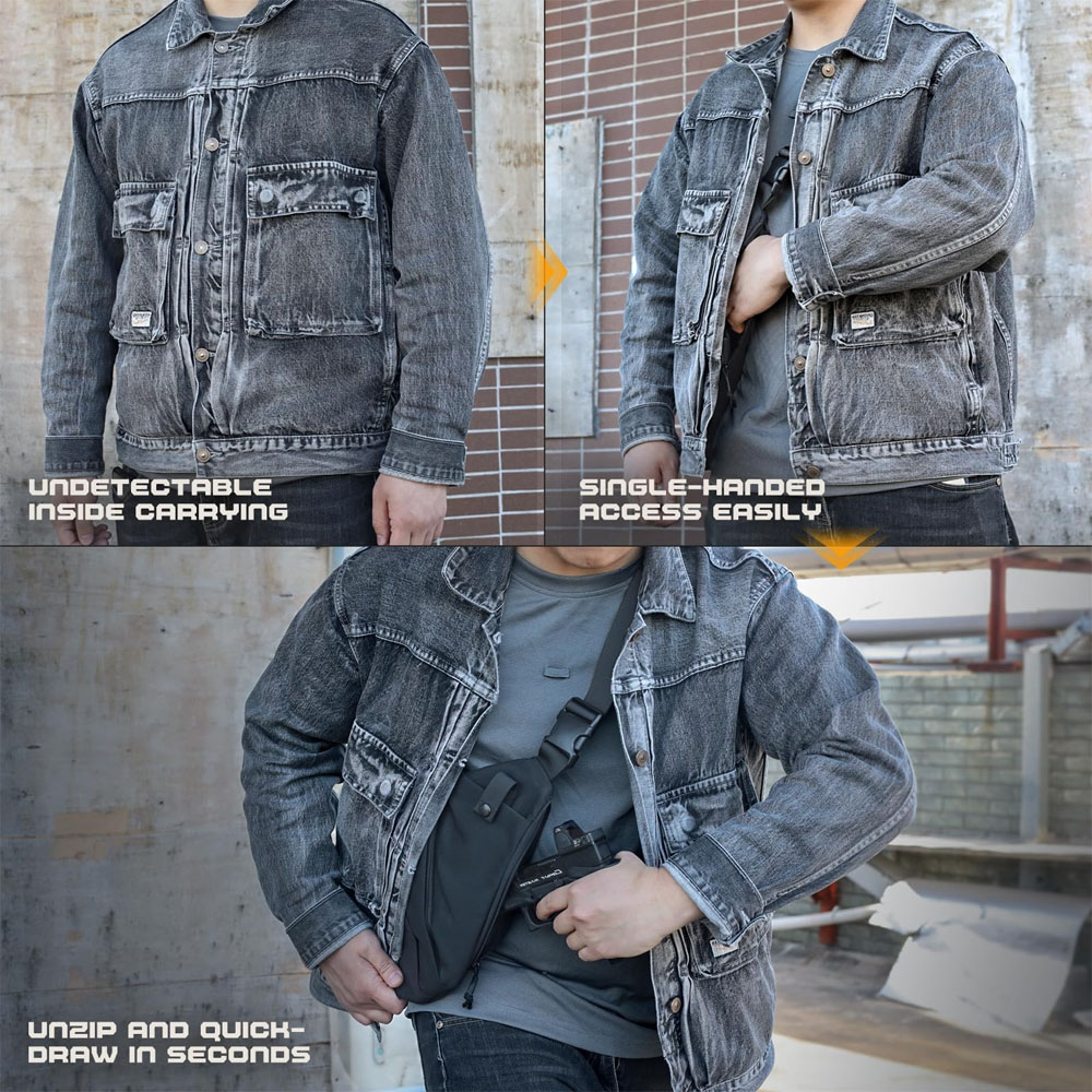 Tactical Concealed Gun Carry B - đánh giá và giá Edc Carry Pistols