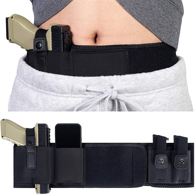 Belly Band Gun Holster Conceal - đánh giá và giá Edc Carry Pistols