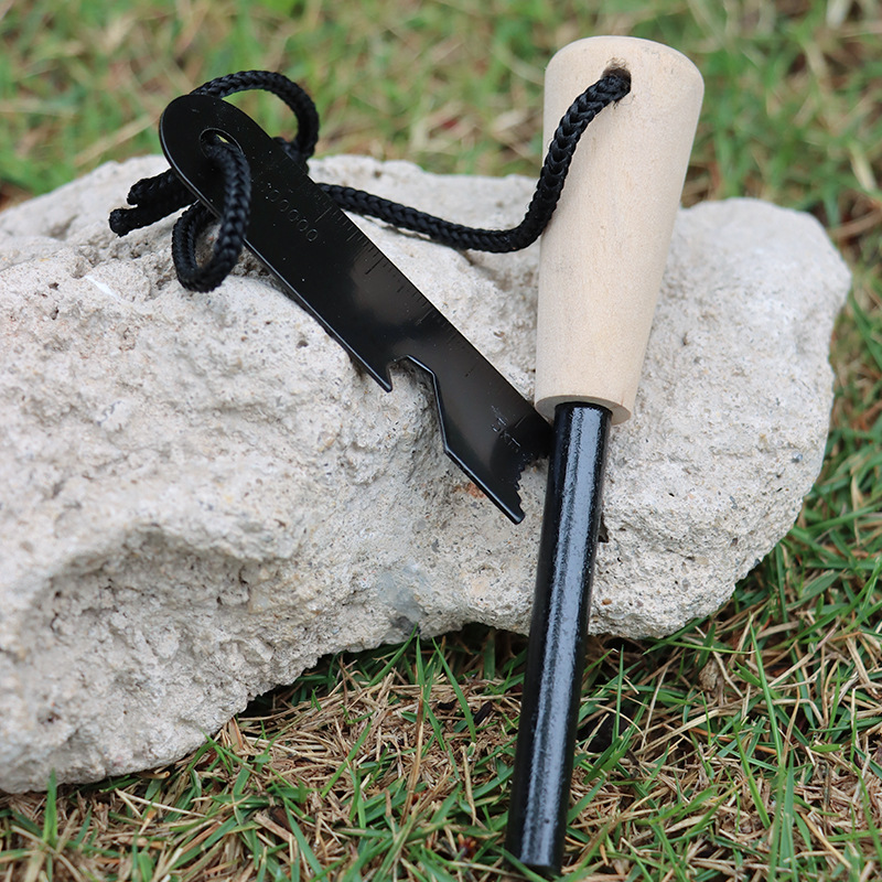 Portable outdoor flint, equipp - đánh giá và giá Ferro Rod Striker