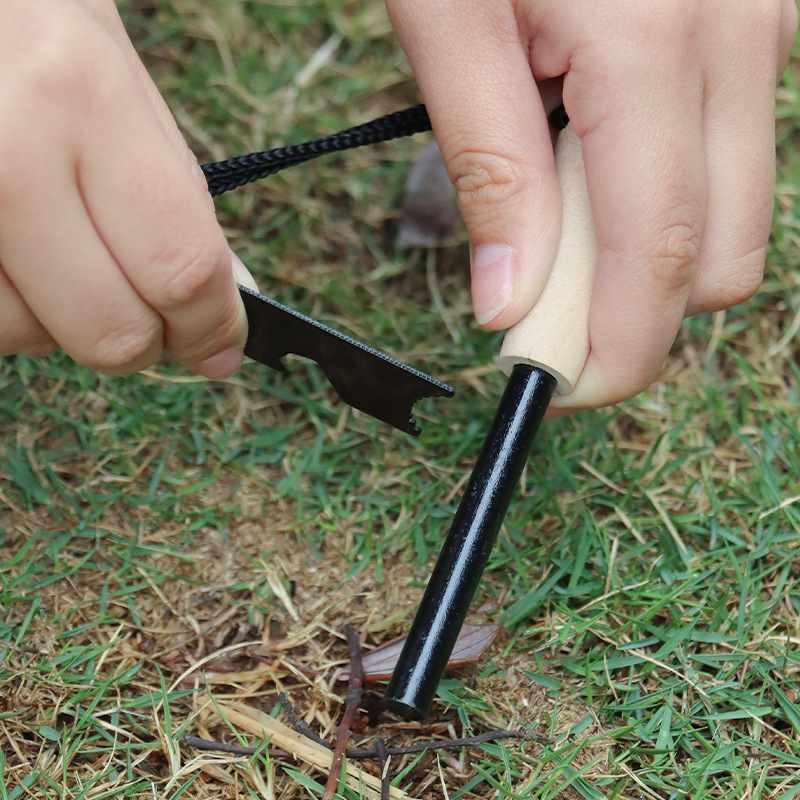 Portable outdoor flint, equipp - đánh giá và giá Ferro Rod Striker
