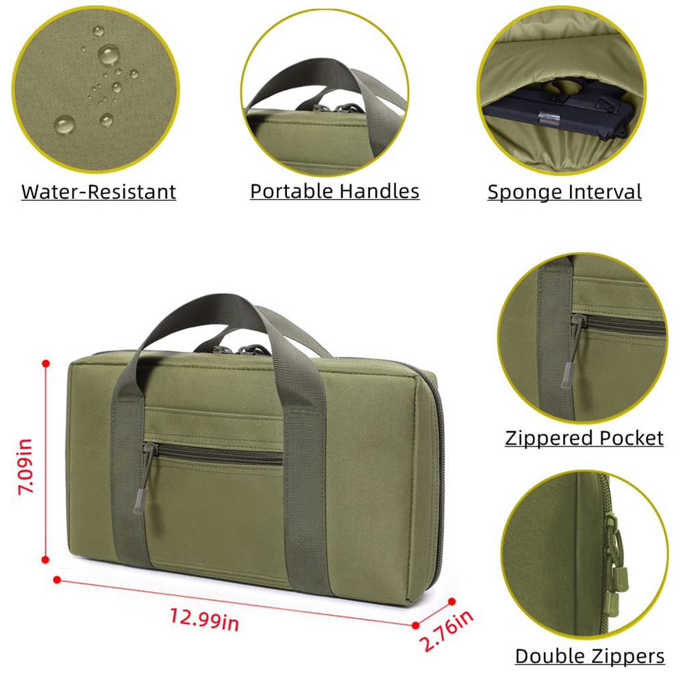 Tactical Pistol Range Bag Gun  - đánh giá và giá Edc Carry Pistols
