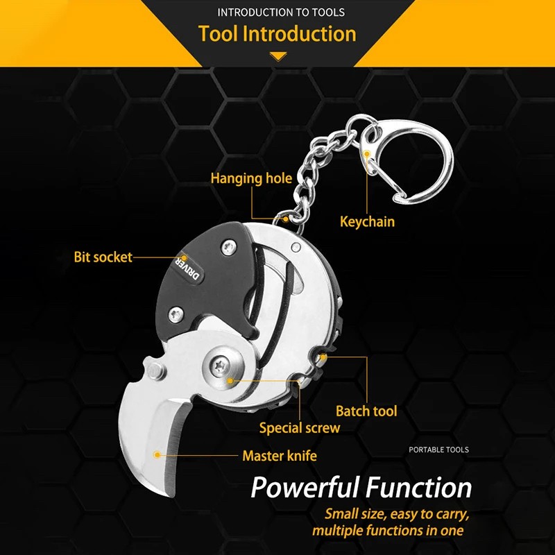 Multifunctional Folding Coin K - đánh giá và giá Edc Carry Coins