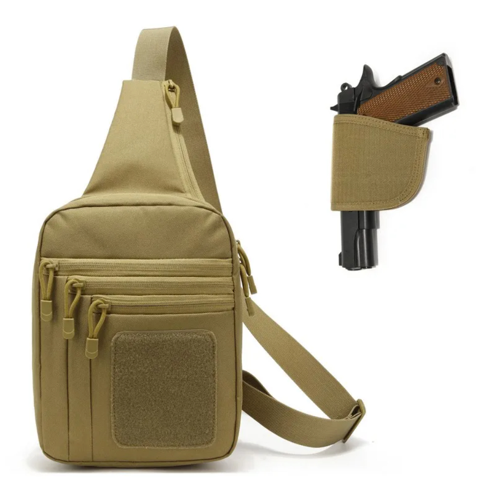 New Tactical Chest Bag Pistol  - đánh giá và giá Edc Concealed Carry Backpack