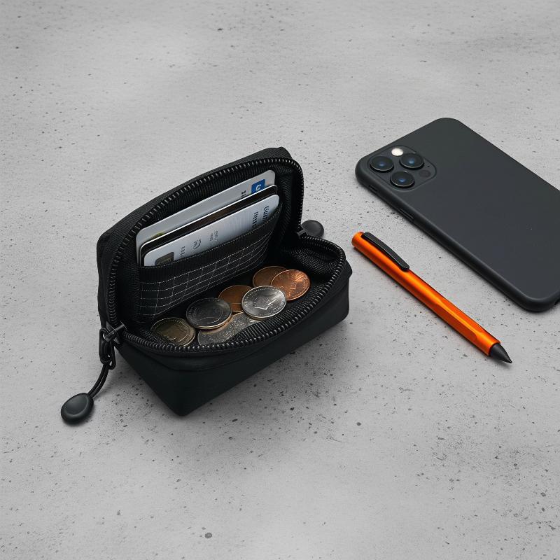 Mini EDC Polyester Pouch Porta - đánh giá và giá Edc Carry Coins