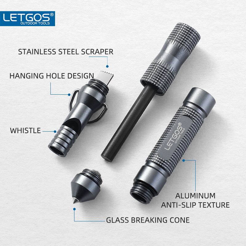 New Waterproof High Decibel Su - đánh giá và giá Ferro Rod Striker
