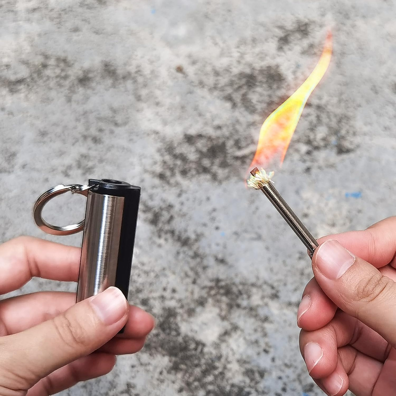 1-5-pack Magnesium flint set,  - đánh giá và giá Ferro Rod Striker