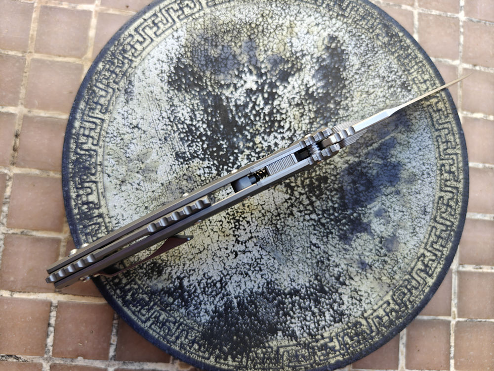 Mai's Real D2 Blade Amphibia F - đánh giá và giá Pocket Knife Ceramic
