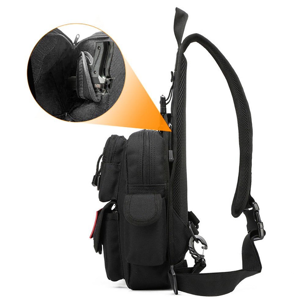 Tactical Pistol Bag Concealed  - đánh giá và giá Edc Concealed Carry Backpack