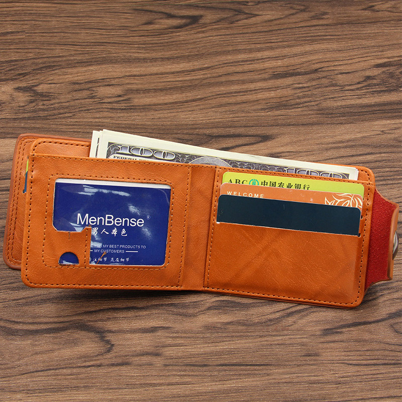 New Simple Short Men Wallets C - đánh giá và giá Money Clip Magnetic